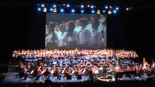 Tonari no Totoro  Joe Hisaishi  quotTOUS EN CHOEURquot  charity concert for Japan [upl. by Annahael374]