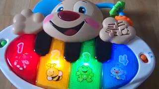 FisherPrice Laugh amp Learn Puppys Piano toy [upl. by Wershba]