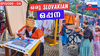 Traditional Festival In Bratislava  A Slovakian Oppana  Slovakia Vlog  India To London  EP04đź‡¸đź‡° [upl. by Nilra]