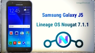 LineageOS 141 Para Galaxy J5 2015 [upl. by Cindi]