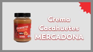 Crema de cacahuetes🥜 Hacendado de Mercadona  NOVUM [upl. by Magdau]