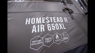 Vango Homestead II 650xl Air Tent Review 2021 [upl. by Giordano691]