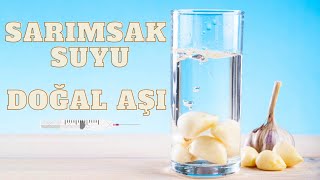 Sarımsak Suyunun Faydaları Nelerdir  Sarımsak Suyu ve Sarımsak Çayı Nasıl Hazırlanır [upl. by Yesdnik]