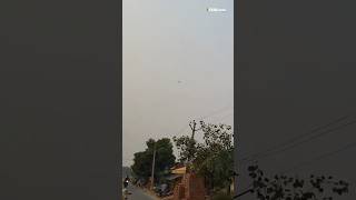 IAF MiG29 Fighter Jet Crashed 🤯 indianairforce crash [upl. by Eiryt]