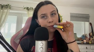 ASMR vaping and gum chewing [upl. by Tolmach]