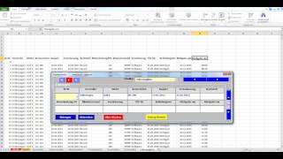 Datenbanken in Excel aus flexibler Eingabemaske mit Datentypen  Zuweisung erstellen Fahrzeugliste [upl. by Linus703]