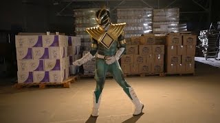 GREEN RANGER vs RYU outtakes and dancing [upl. by Cardon96]