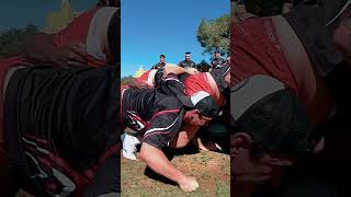 WHAT A 900KG RUGBY SCRUM LOOKS LIKE CLOSE UP [upl. by Eselahs]