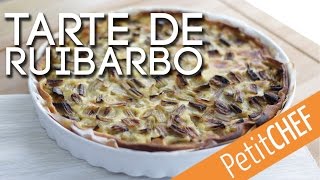 Tarte de ruibarbo  receita doce [upl. by Ariela773]