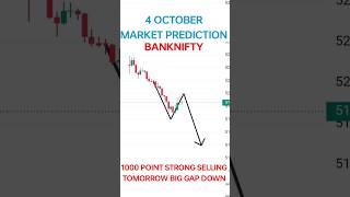 4 October Banknifty Prediction For Tomorrow  Tomorrow Market Prediction  Friday Market Analysis [upl. by Nalyorf]