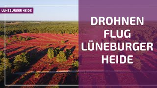 Lüneburger Heide  mit der Drohne über die Heide [upl. by Lledor466]