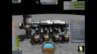 kerbal space program big wheel rover on the mun [upl. by Sarita]