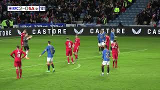 Rangers FC Vs Stirling Albion Highlights 210122 [upl. by Ecertap]