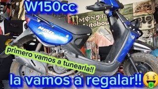 Motoneta w150cc La vamos a Regalar [upl. by Keisling]