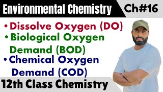 L12 quotEnvironmental Chemistry  Water Quality Analysis  DO COD BOD  2nd Year Chemistryquot [upl. by Sabina]