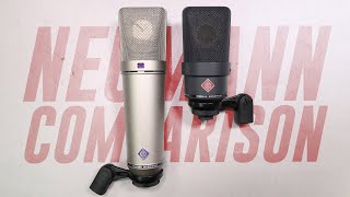 Neumann TLM103 vs Neumann U87 Ai Comparison Versus Series [upl. by Haimarej]