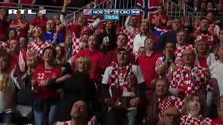 Norveška  Hrvatska 2829  gol za pobjedu RTL [upl. by Kealey780]