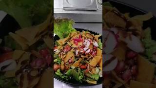 FATTOUSH SALAD RECIPE  Cucumber Tomato  Bread Namak Deep ROOMAN  restaurant style  FOOD TRNN [upl. by Judy]