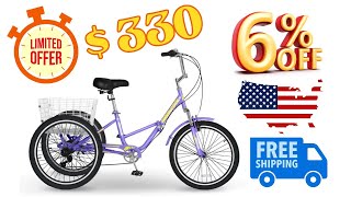 Electric Trike Bike  CG2 Accessory Package Assembly 丨 Mooncool  FREE SHIPPING  electricbike [upl. by Wyne905]