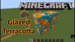 Minecraft Glazed Terracotta [upl. by Dduj]