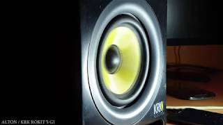 KRK ROKIT 5 G1 Bass Test [upl. by Nitaf879]