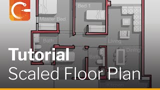 Rendering a Floor Plan  Architect Osama Elfar [upl. by Eentirb]