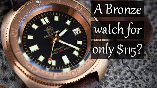 The Best Budget Bronze Dive Watch  ADDIESDIVE AD2104 [upl. by Manara837]