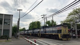 Ringling Bros and Barnum amp Bailey Circus Train Garden City NY [upl. by Aimaj]