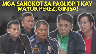 PNP OFFICIALS NA SANGKOT SA PAGLIGPIT KAY MAYOR PEREZ AT HALILI GINISA [upl. by Tavie]