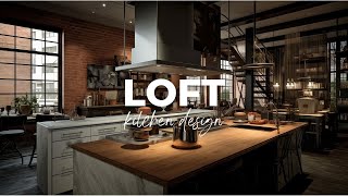 Loft Kitchen Interior Design Inspiration Unveiling the Industrial Charm [upl. by Schell983]