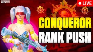 CONQUEROR RANK PUSH TOP 100 😱DAY3 bgmi LIVE shortsfeed shorts bgmi viral girlgamer live [upl. by Ailic]