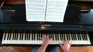 RACHMANINOFF Prelude in C Minor quotSUPER SLOWquot [upl. by Eirised314]