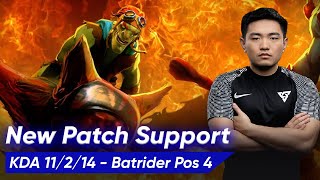 BATRIDER SUPPORT Pos 4 by SNEYKING  Dota 2 735 Pro Gameplay [upl. by Anihpled]