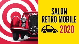 Retromobile 2020 Paris Car Show [upl. by Benildas]