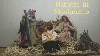 Natività presepe in movimento TUTORIAL [upl. by Annavahs]