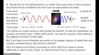 Philosophy of Science 6  Objections to Falsificationism [upl. by Swinton840]