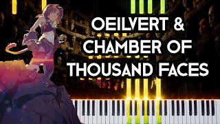 Final Fantasy IX  Oeilvert amp Chamber of Thousand Faces Piano Synthesia 🎹 [upl. by Caralie]