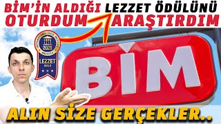 BİMİN quotÜSTÜN LEZZET ÖDÜLLÜquot DİYE PAZARLADIĞI 66 ÜRÜN GERÇEKTEN ÖDÜLLÜ MÜ ÖDÜL PARAYLA MI ALINIYOR [upl. by Ylera]