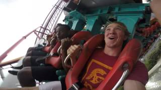 Knotts Berry Farm Rides with GoPro [upl. by Bourgeois]