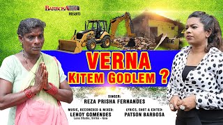 VERNA KITEM GODLEM   Konkani Song 2023  Singer REZA PRISHA FERNANDES [upl. by Aehtrod]