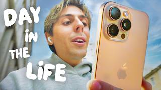 Day In The Life with iPhone 16 Pro Max  Camera Control Apple Intelligence 4K 120 FPS amp More [upl. by Cloots]