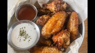 AIR FRYER CRISPY KETO CHICKEN WINGS  COSORI AIR FRYER REVIEW amp DEMO [upl. by Llevaj]