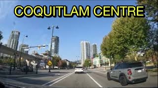 4k Drive around Coquitlam City Centre  BC Canada [upl. by Belen]