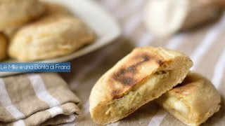 Focaccine di farro veloci in padella con carciofi e mozzarella [upl. by Sarita]