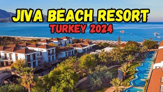 Hotel Jiva Beach Resort  Hotel Tour 2024 Fethiye Turkey [upl. by Giess]