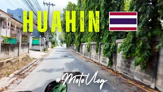 Karoon 23 Hut to Maha Aroi Seafood 102  MOTOVLOG  Hua Hin Thailand  asaniPOV [upl. by Asina]