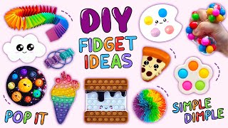 10 DIY FIDGET IDEAS  Let the Fun Begin fidget [upl. by Ian381]