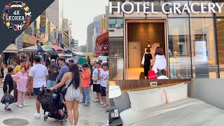 100 💵 Myeongdong13min Namdaemun Market4min  Hotel Gracery Seoul [upl. by Kev]