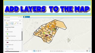 Add Layer on the Map in ArcGIS Pro rename the layer I Adjust the layer I symbology I labels [upl. by Jahncke]