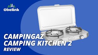 Campingaz Camping Kitchen 2 kooktoestel review  Obelink [upl. by Tseng]